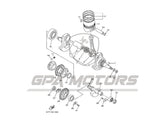 Cigueñal Para Yamaha Raptor 660 Yfm660 2001-2005